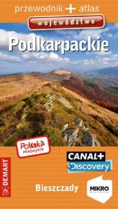 Okładka książki Podkarpackie województwo przewodnik