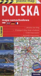 Opakowanie Polska mapa samochodowa 1:700 000