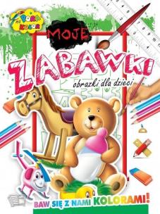 Okładka książki Pora na kolor - Moje Zabawki