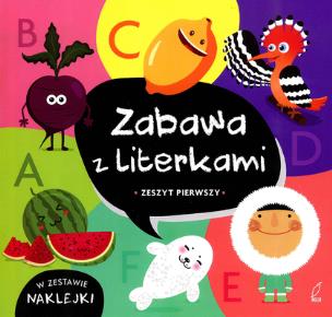 Okładka książki Poznaję litery. A-F