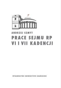 Okładka książki Prace Sejmu RP VI i VII kadencji. Zbiór opinii konstytucyjnoprawych