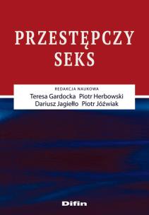 Okładka książki Przestępczy seks