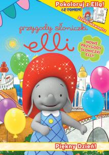 Okładka książki Przygody Słoniczki Elli Piękny Dzień + Kolorowanka