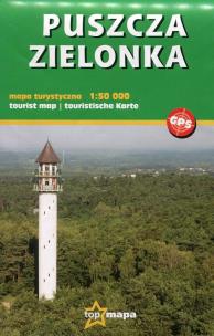 Opakowanie Puszcza Zielonka Mapa turystyczna 1:50 000