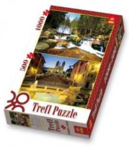 Opakowanie Puzzle 1000+500 Potok Łomnica/Schody Hiszpań TREFL