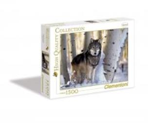 Opakowanie Puzzle 1500 HQ Wilk