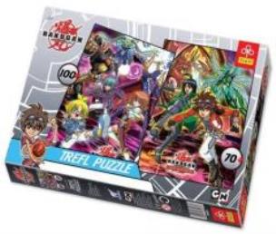 Opakowanie Puzzle 2w1 Bakugan Waleczni wojownicy TREFL
