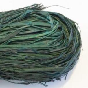 Opakowanie Rafia naturalna 50g ciemnozielona MAILDOR