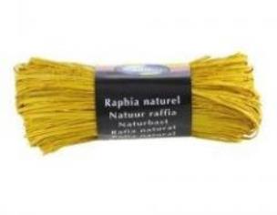 Opakowanie Rafia naturalna 50g żółta MAILDOR
