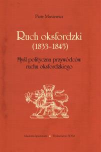 Okładka książki Ruch Oksfordzki (1833-1845)