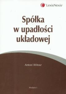 Okładka książki Spółka w upadłości układowej