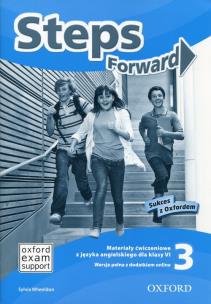 Okładka książki Step Forward 3 materiały ćwiczeniowe wersja pełna