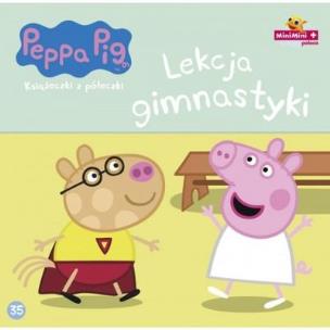 Okładka książki Świnka Peppa. Książeczki z.. 35 Lekcja gimnastyki