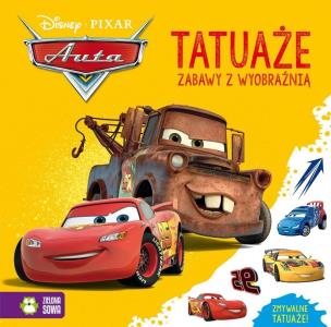 Okładka książki Tatuaże Auta Disney