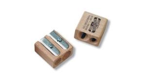 Opakowanie Temperówka drewniana podwójna 12 sztuk