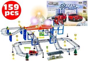 Okładka książki Tor Samochodowy 159 Pcs Dream Track Światło