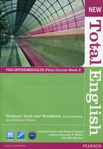 Okładka książki Total English New Pre-Intermediate Flexi Course Book 2 z płytą CD