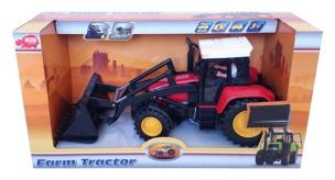 Opakowanie Traktor farmera czerwony