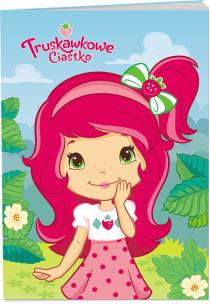 Okładka książki Truskawkowe Ciastko. Kolorowanka.