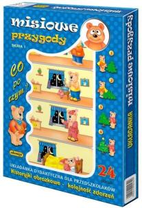 Opakowanie Układanka Misiowe przygody