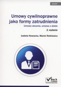 Okładka książki Umowy cywilnoprawne jako forma zatrudnienia