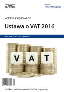 Opakowanie Ustawa o VAT 2016