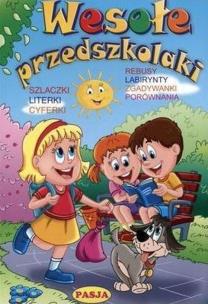 Okładka książki Wesołe przedszkolaki PASJA