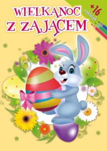 Okładka książki Wielkanoc z zającem