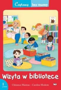 Okładka książki Wizyta w bibliotece 1 etap czytania