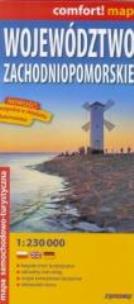 Okładka książki Województwo Zachodniopomorskie mapa samochodowo-turystyczna 