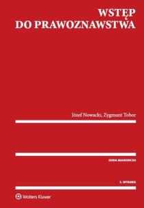 Okładka książki Wstęp do prawoznawstwa