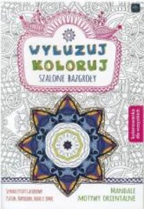 Opakowanie Wyluzuj koloruj. Szalone bazgroły