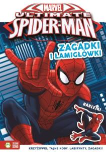 Okładka książki Zagadki i łamigłówki Spider Man Disney