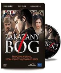 Okładka książki Zakazany Bóg DVD + książeczka