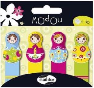 Opakowanie Zakładki indeksujące Matrioszki MAILDOR