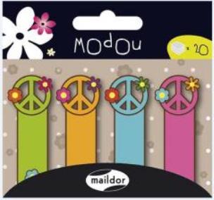 Opakowanie Zakładki indeksujące Peace&Love MAILDOR
