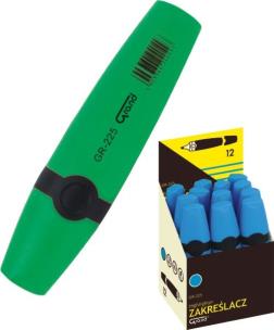 Opakowanie Zakreślacz GR-225 Zielony 12 sztuk