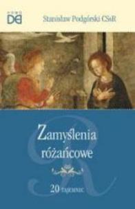 Okładka książki Zamyślenia różańcowe. 20 tajemnic