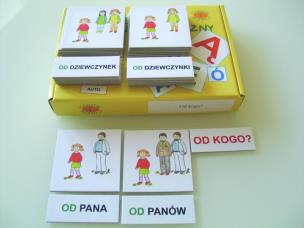 Okładka książki Zestaw dydaktyczny. Od kogo?