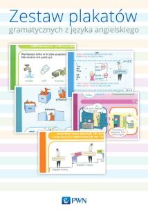 Opakowanie Zestaw plakatów gramatycznych do języka angielskiego