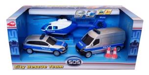 Opakowanie Zestaw pojazdów SOS Policja
