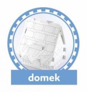 Opakowanie Zmalujmy Coś 3D Domek MERplus