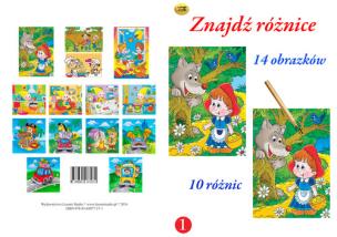 Opakowanie Znajdź różnice Zeszyt 1