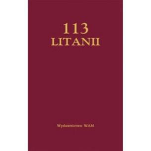 Okładka książki 113 Litanii bordo