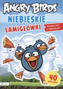 Okładka książki Angry Birds. Niebieskie łamigłówki