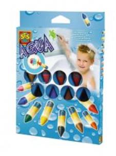 Opakowanie Aqua - Kredki do malowania w kąpieli