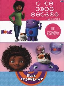 Opakowanie Blok rysunkowy A4 Home 20 kartek 10 sztuk mix