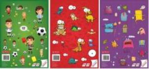 Opakowanie Blok rysunkowyz naklejkami A/20K (10szt)