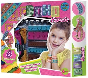 Opakowanie Boho Bands- bransoletki z haftem krzyżykowym STnux