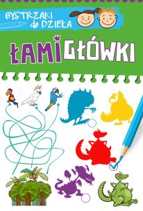 Okładka książki Bystrzaki do dzieła Łamigłówki